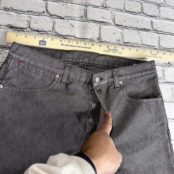 Levi's Lot 53 Heritage Vintage Gray Jeans size 36 X 29 Made in USA - Picture 7 of 11